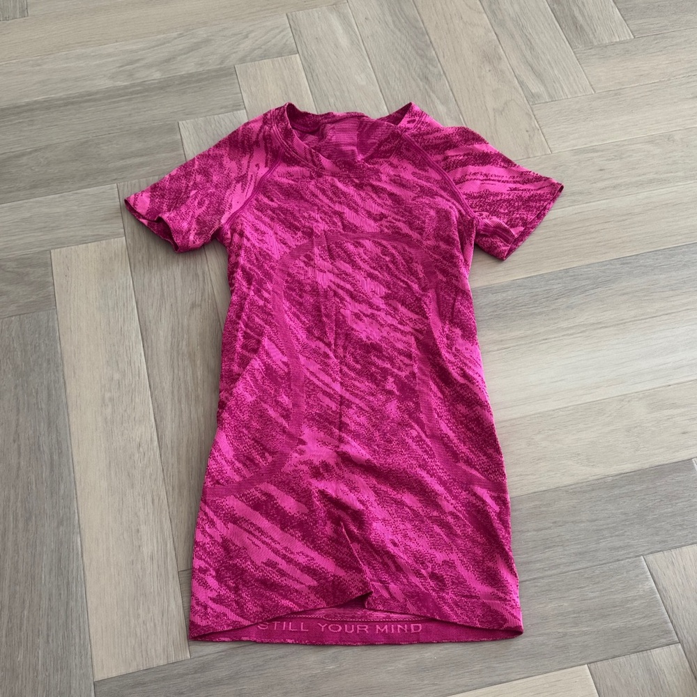 lululemon athletica Pink Patterned Top